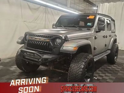 Used 2018 Jeep Wrangler Unlimited Sahara w/ Uconnect 4C Nav & Sound Group