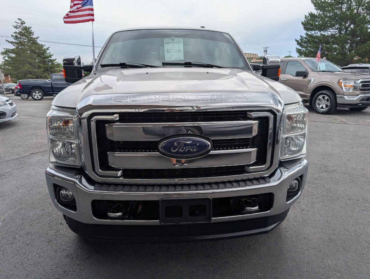 Used 2014 Ford F350 Lariat w/ Lariat Ultimate Package AWD/4WD image 2