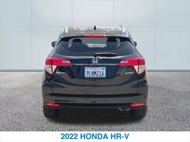 Certified 2022 Honda HR-V Sport image 8