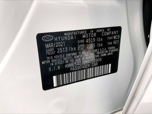 Used 2021 Hyundai Sonata Limited w/ Cargo Package image 35