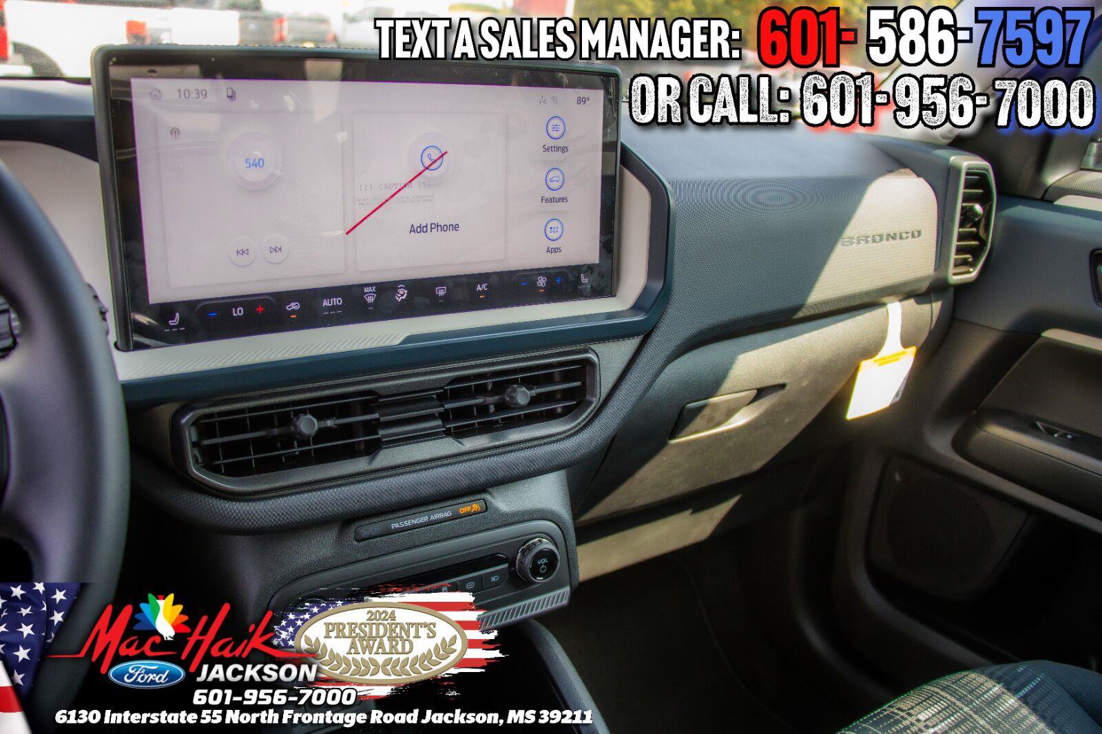 Used 2026 Ford Bronco Sport Heritage w/ Convenience Package AWD/4WD image 11