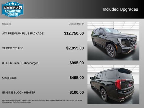 Used 2025 GMC Yukon AT4 w/ AT4 Premium Plus Package AWD/4WD image 3