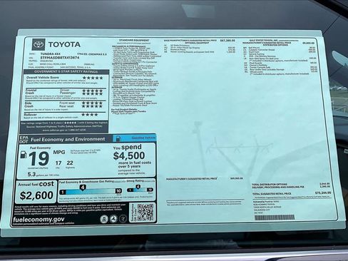 New 2026 Toyota Tundra 1794 Edition AWD/4WD image 19