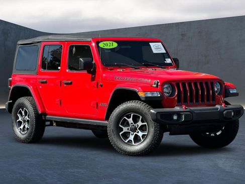 Used 2021 Jeep Wrangler Unlimited Rubicon image 2