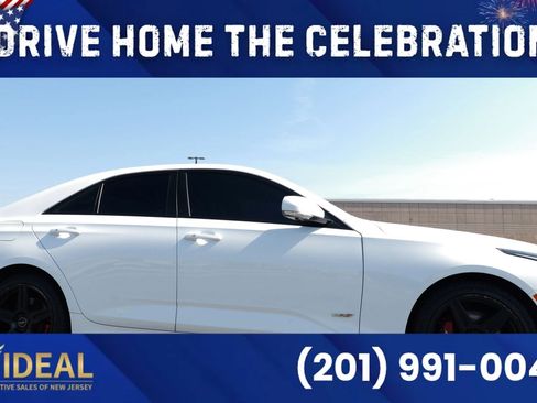 Used 2021 Cadillac CT4 V w/ Technology Package AWD/4WD image 11