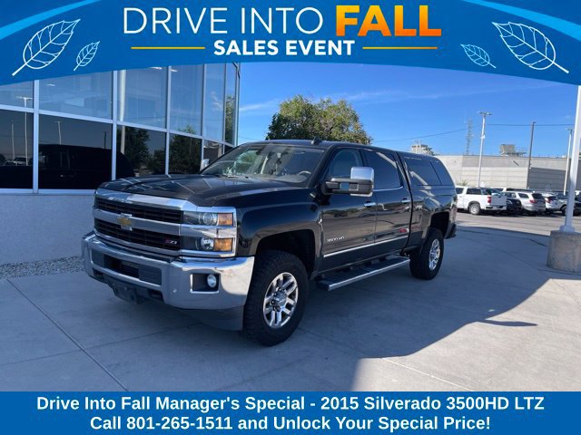 Used 2015 Chevrolet Silverado 3500 LTZ w/ LTZ Plus Package AWD/4WD image 1