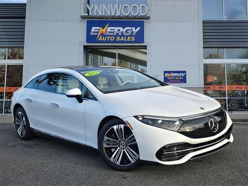 Used 2022 Mercedes-Benz EQS 450+ Sedan w/ Exclusive Trim Package image 1