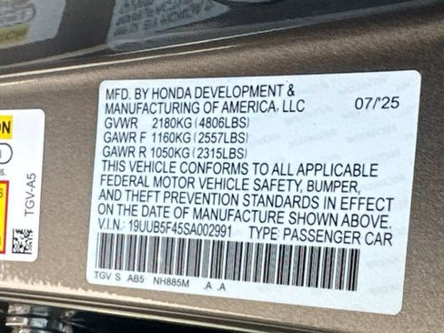 Used 2025 Acura TLX w/ Technology Package FWD image 39