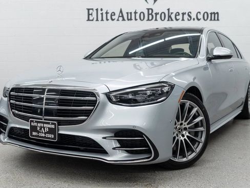 Used 2023 Mercedes-Benz S 580 4MATIC Sedan w/ AMG Line image 65