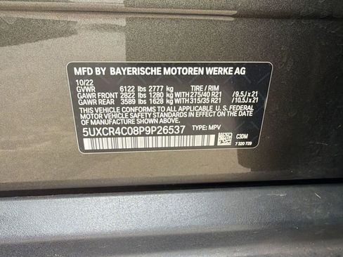 Certified 2023 BMW X5 sDrive40i w/ Premium Package RWD image 19