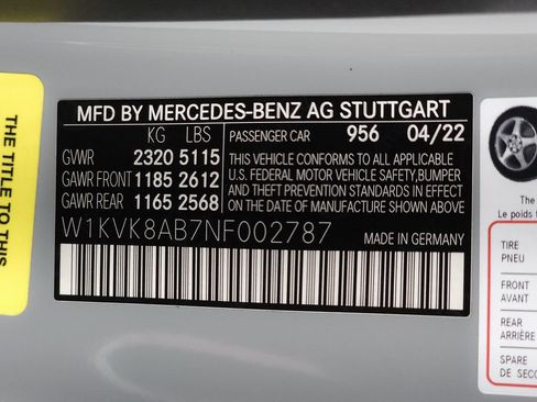 Used 2022 Mercedes-Benz SL 55 AMG 4MATIC image 42