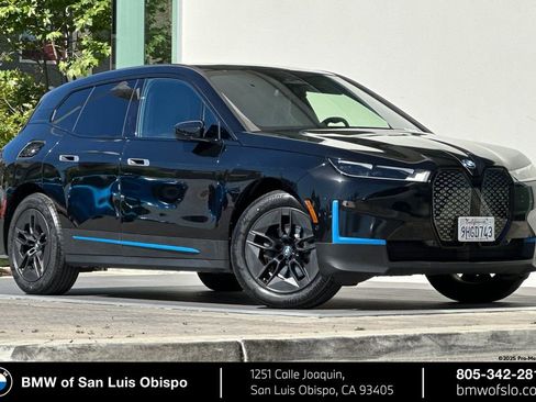 Used 2023 BMW iX xDrive50 w/ BMW I Signature Blue Package AWD/4WD image 1
