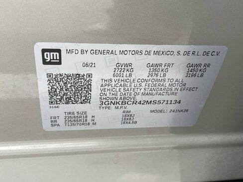 Used 2021 Chevrolet Blazer LT w/ LPO, Floor Liner Package image 32