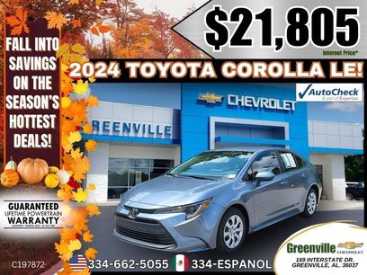 Used 2024 Toyota Corolla LE