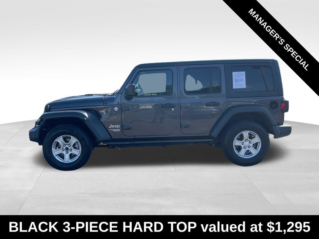 Used 2020 Jeep Wrangler Unlimited Sport S AWD/4WD image 4