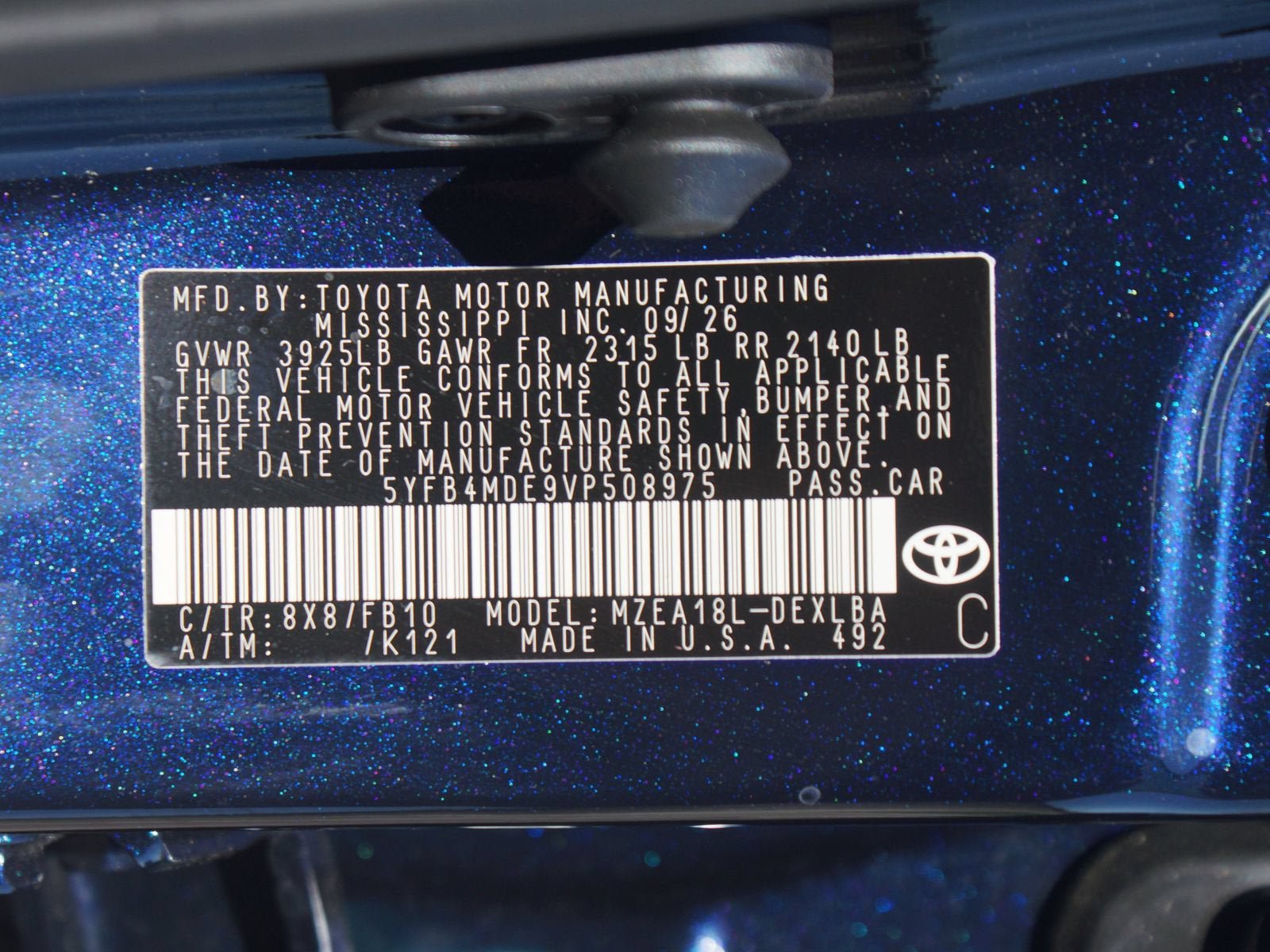 Used 2027 Toyota Corolla LE FWD image 25