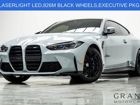Used 2022 BMW M4 Coupe w/ Executive Package RWD image 1