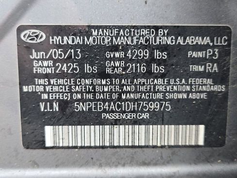 Used 2013 Hyundai Sonata GLS image 11
