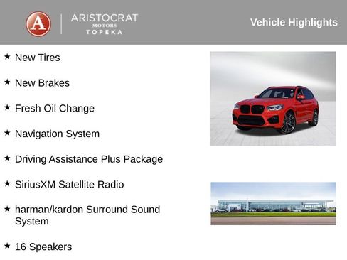 Used 2020 BMW X3 M AWD/4WD image 2
