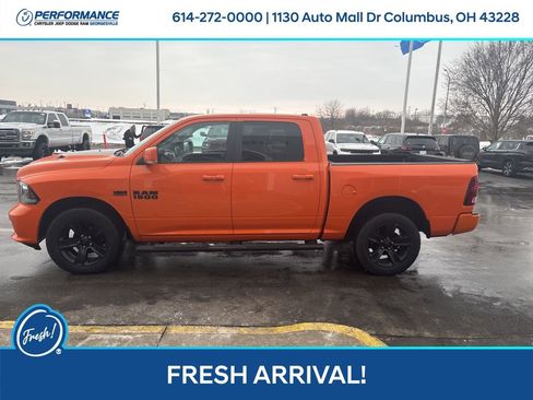 Used 2017 RAM 1500 Sport w/ Ignition Orange Sport Package image 7