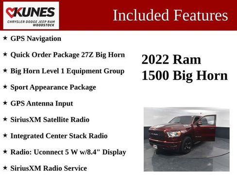 Used 2022 RAM 1500 Big Horn image 3