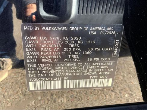 New 2026 Volkswagen Atlas Cross Sport SE AWD/4WD image 21