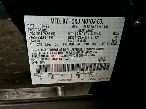 New 2026 Ford Explorer Tremor image 36