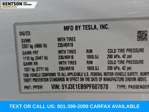 Used 2023 Tesla Model 3 Long Range AWD/4WD image 10