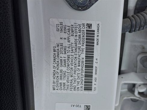 Certified 2023 Honda Civic Sport image 29