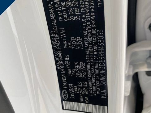 Certified 2024 Hyundai Tucson Limited FWD image 53