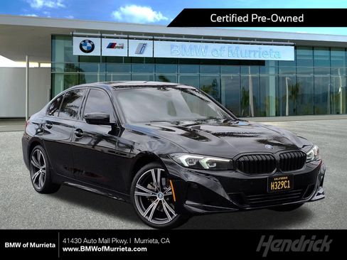 Certified 2023 BMW 330i Sedan w/ Premium Package RWD image 1