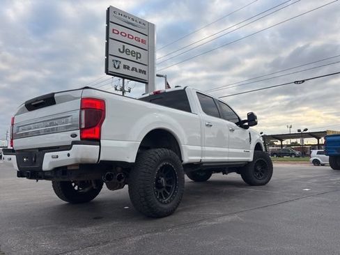 Used 2021 Ford F250 Platinum w/ FX4 Off-Road Package AWD/4WD image 8
