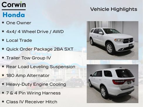 Used 2020 Dodge Durango SXT w/ Trailer Tow Group IV AWD/4WD image 11
