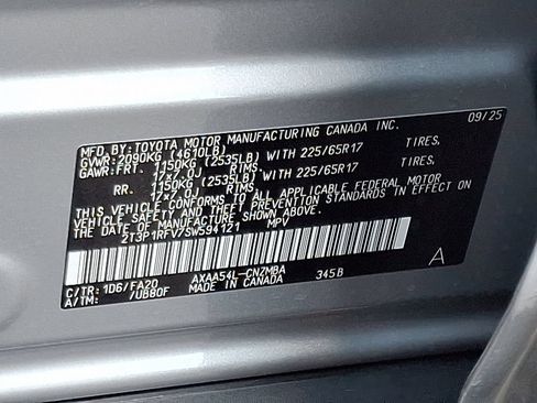 Used 2025 Toyota RAV4 XLE w/ Convenience Package AWD/4WD image 17