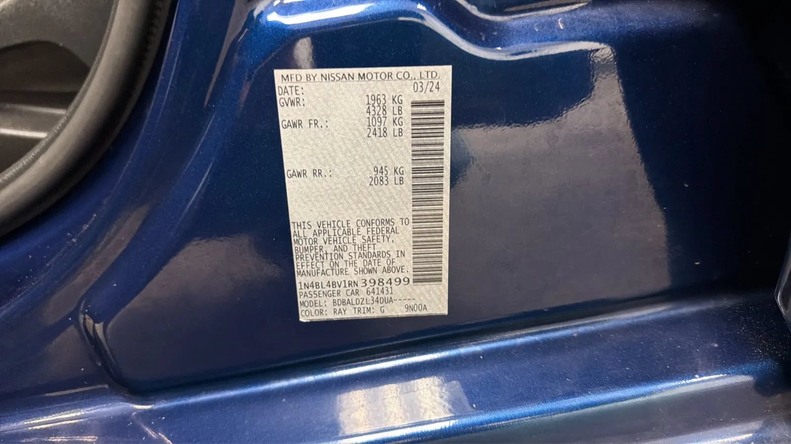 Used 2024 Nissan Altima 2.5 S FWD image 24