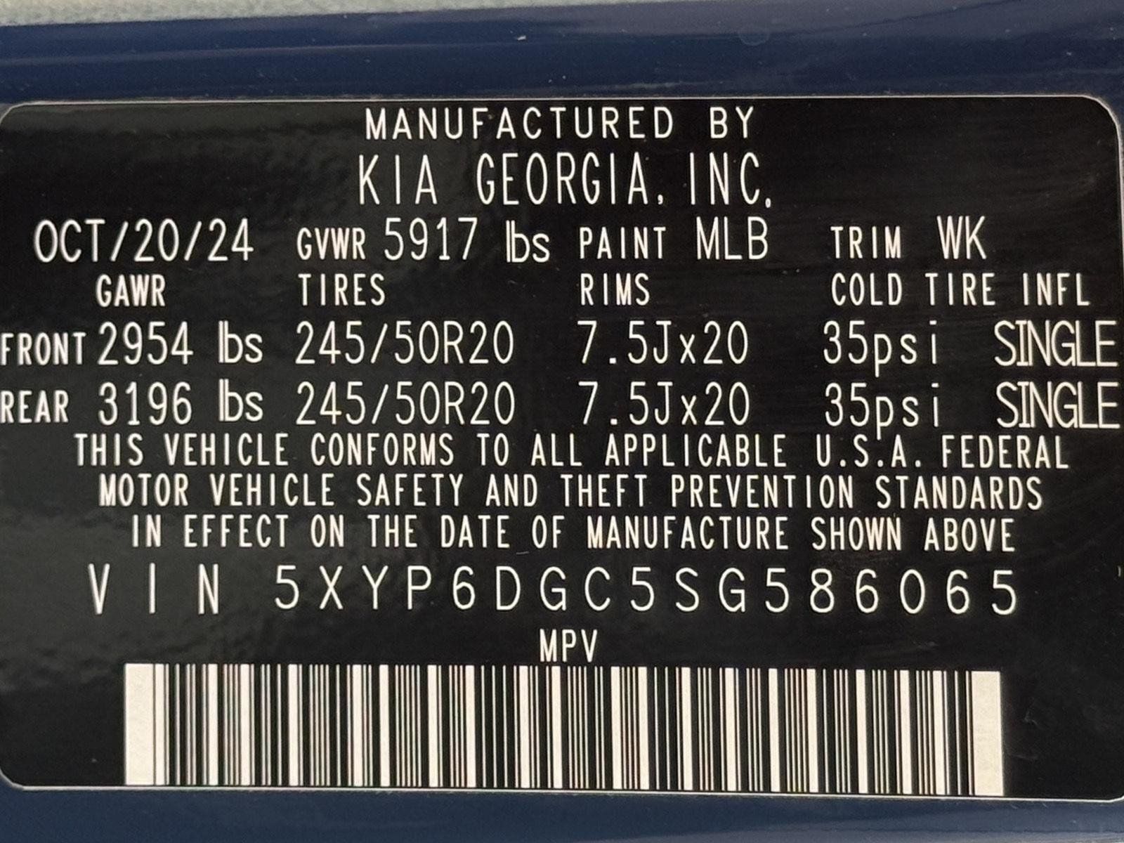 Used 2025 Kia Telluride S AWD/4WD image 50