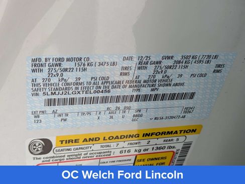 Certified 2026 Lincoln Navigator Reserve AWD/4WD image 17