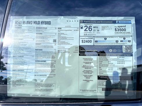 New 2026 Volvo XC40 B5 Ultra w/ Protection Package Premier AWD/4WD image 37