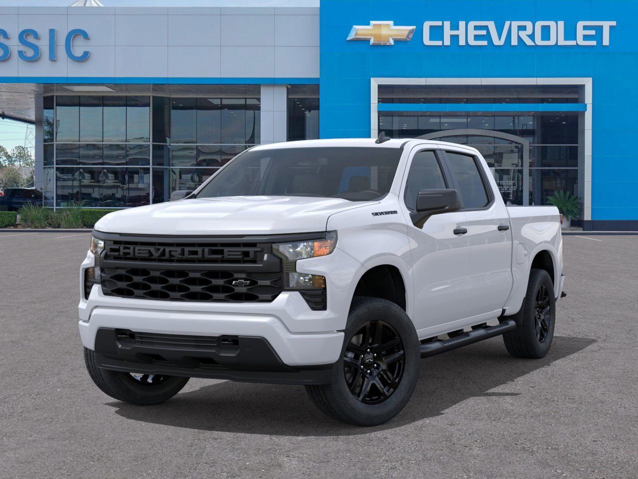New 2024 Chevrolet Silverado 1500 Custom w/ LPO, Dark Essentials Package RWD image 6