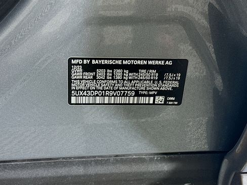 Used 2024 BMW X3 sDrive30i w/ Convenience Package RWD image 12