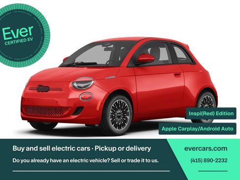 Used 2024 FIAT 500 e (RED) FWD image 1