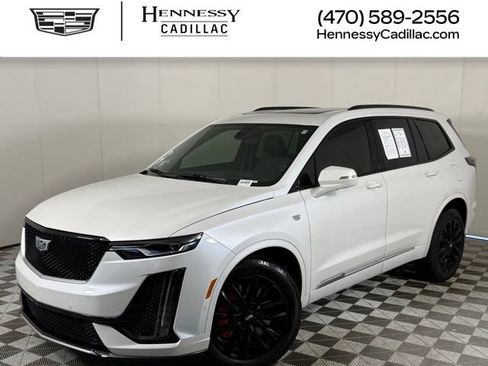 Used 2025 Cadillac XT6 Sport w/ LPO, Red Accent Package AWD/4WD image 1
