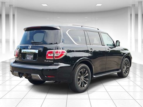 Used 2019 Nissan Armada Platinum w/ Captain's Chairs Package AWD/4WD image 3