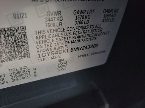 Used 2021 Cadillac Escalade Premium Luxury w/ Driver Assist Tech Package image 34