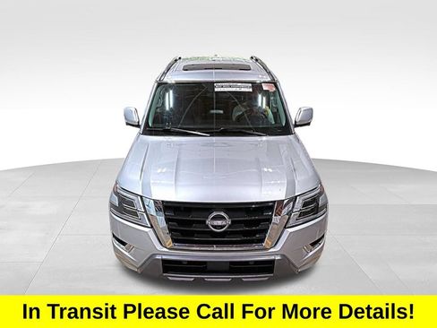 Used 2021 Nissan Armada SL w/ Captain's Chairs Package AWD/4WD image 2