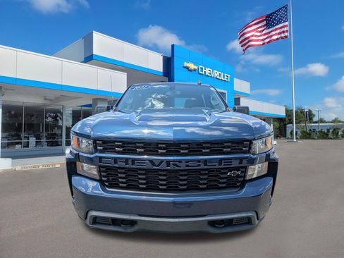 Used 2021 Chevrolet Silverado 1500 Custom w/ LPO, Dark Essentials Package RWD image 8