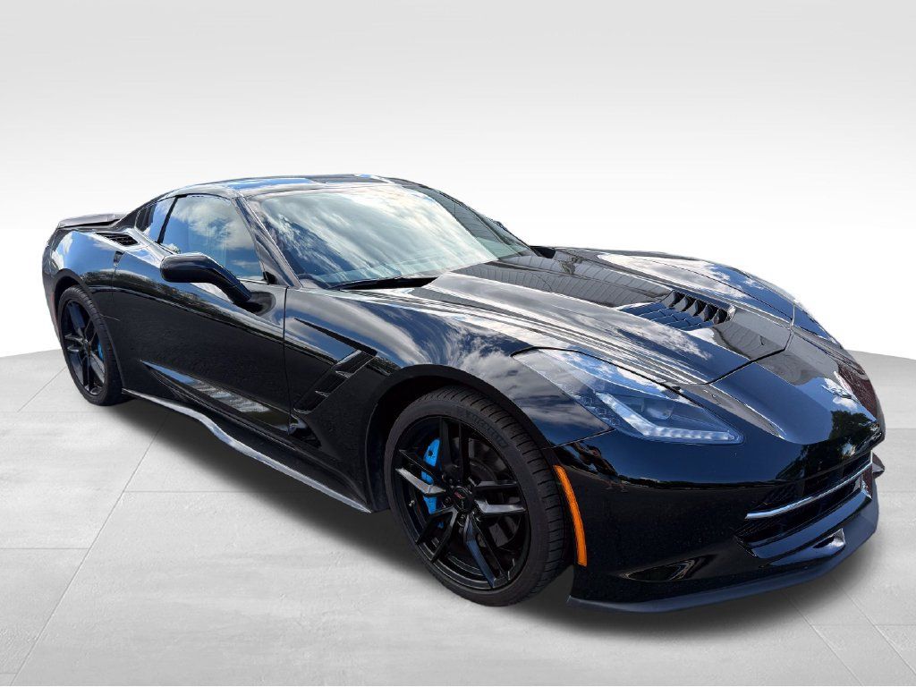Used 2016 Chevrolet Corvette Stingray Coupe w/ Carbon Flash Badge Package RWD image 9