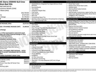 Used 2022 GMC Sierra 2500 SLE w/ SLE Value Package; video 2