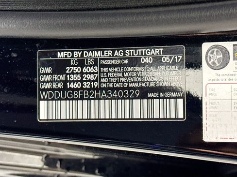 Used 2017 Mercedes-Benz S 550 4MATIC Sedan image 43