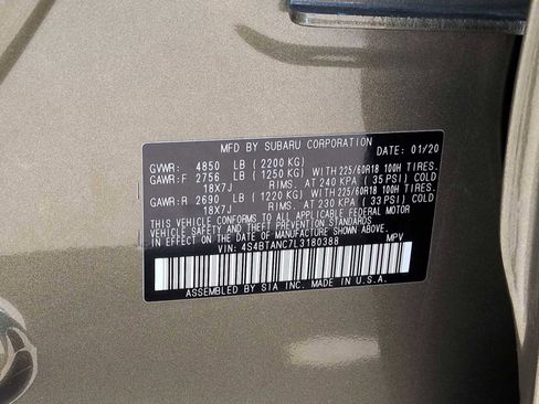 Used 2020 Subaru Outback Limited w/ Popular Package #2 AWD/4WD image 39